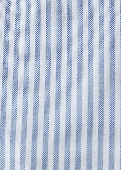 Stripe Oxford Button-Down Shirt Blue - Paul Stuart