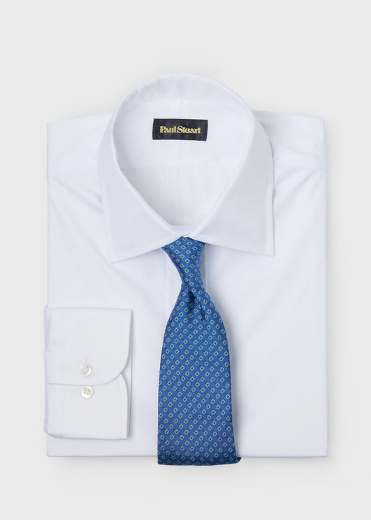 Oxford Spread Collar Dress Shirt Light Blue - Paul Stuart