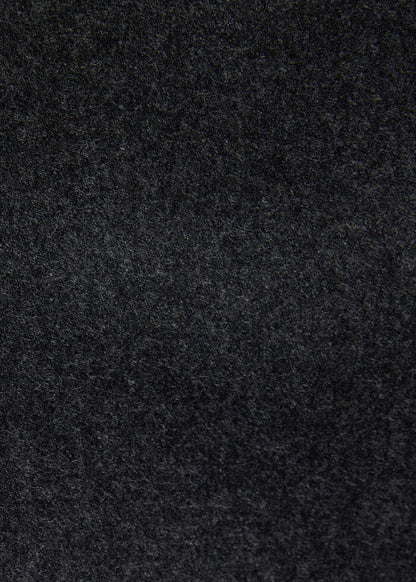 Wool Flannel Five-Pocket Trouser Charcoal - Paul Stuart