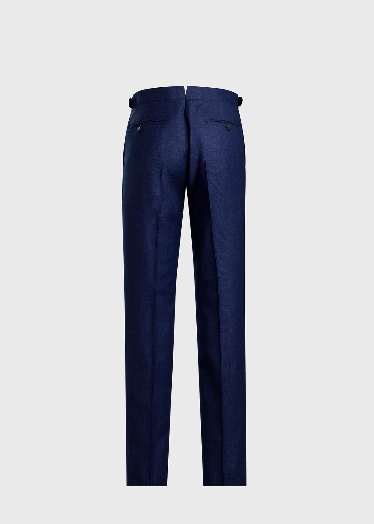 All Year Wool Bird's Eye Suit Blue - Paul Stuart