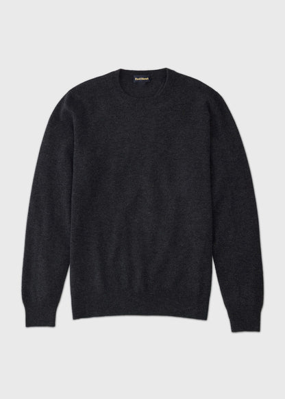Cashmere Crewneck Sweater Burgundy - Paul Stuart