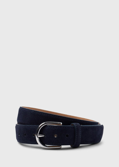 Suede Belt Brown - Paul Stuart