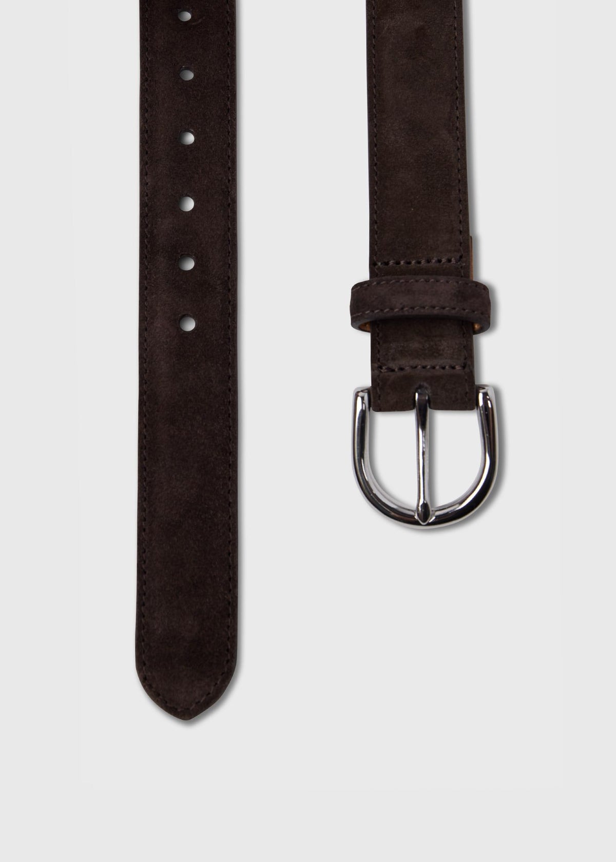 Suede Belt Brown - Paul Stuart