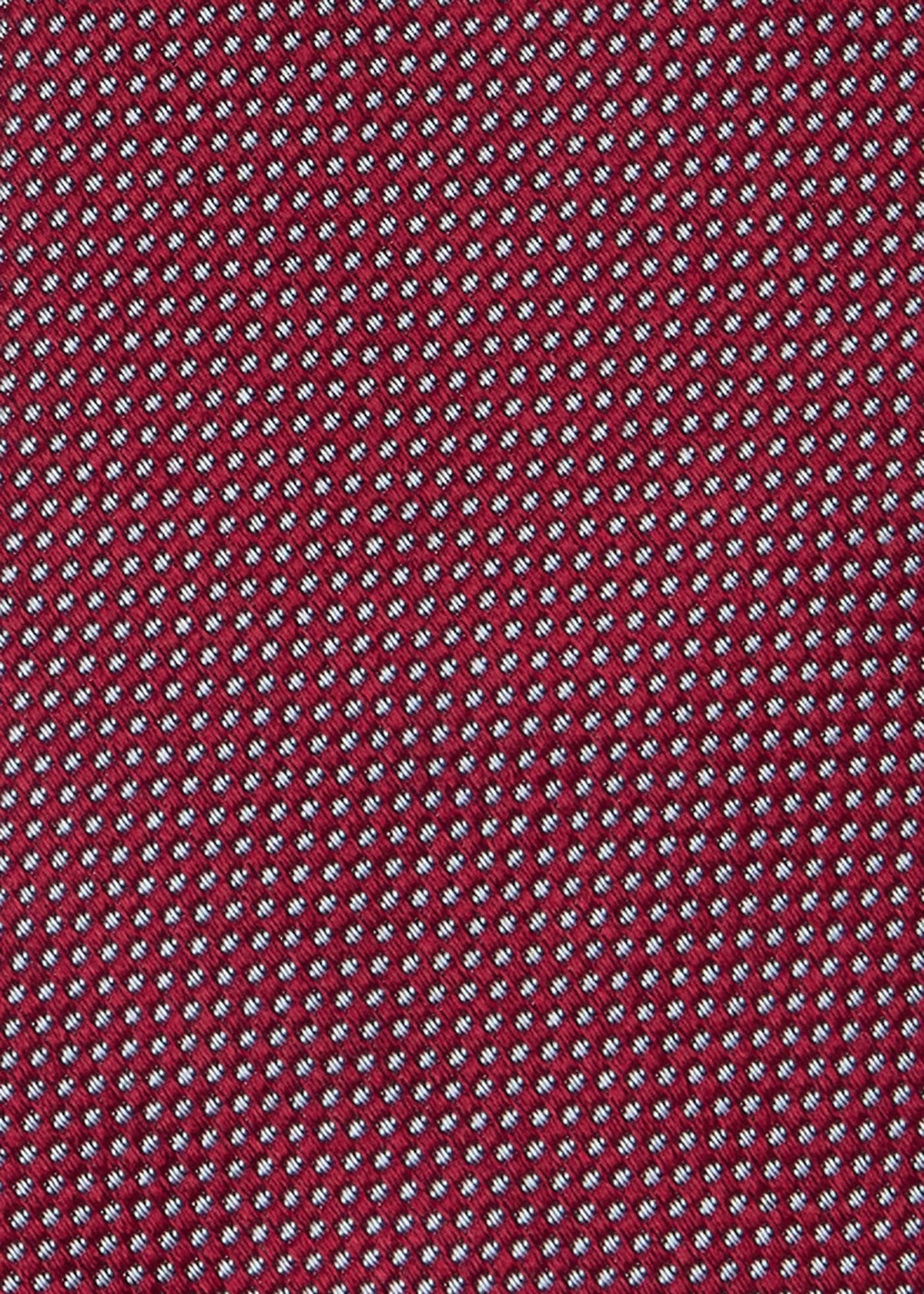 Woven Silk Micro Dot Tie Black - Paul Stuart