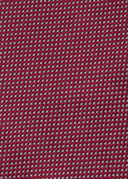 Woven Silk Micro Dot Tie Black - Paul Stuart