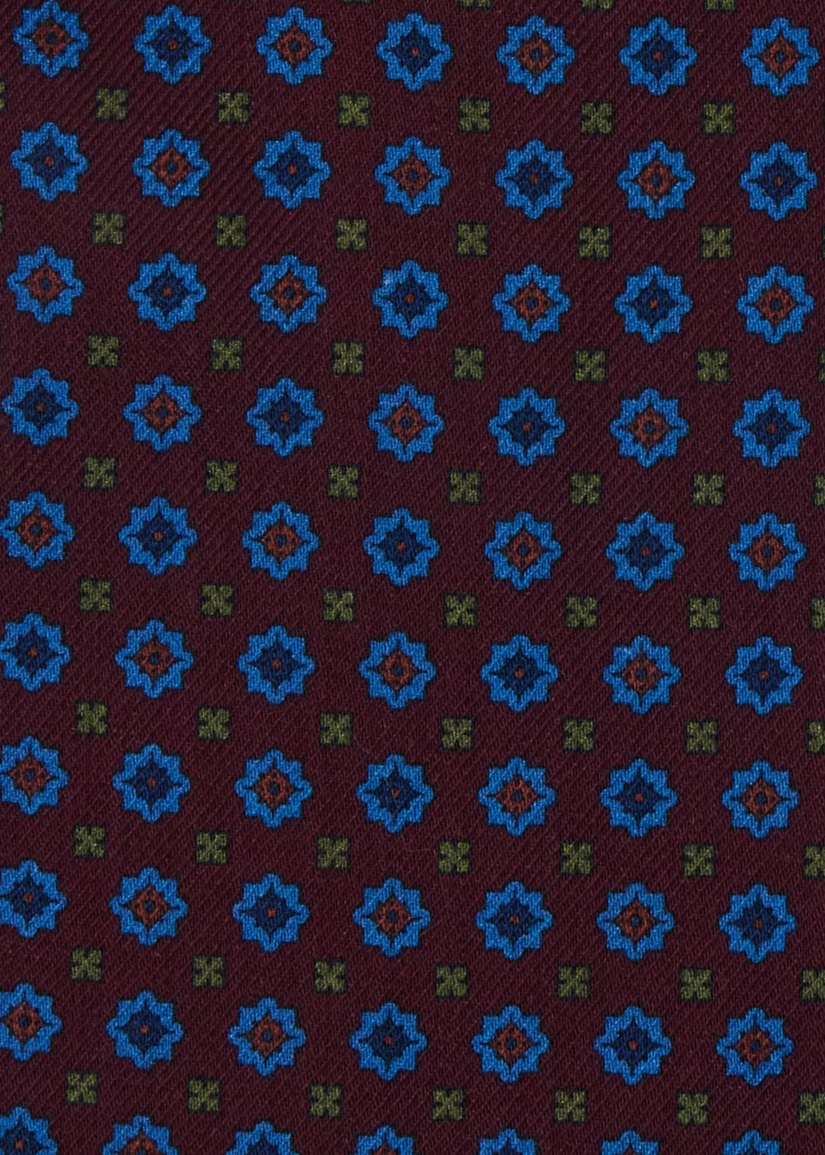 Foulard Silk Ascot Burgundy - Paul Stuart
