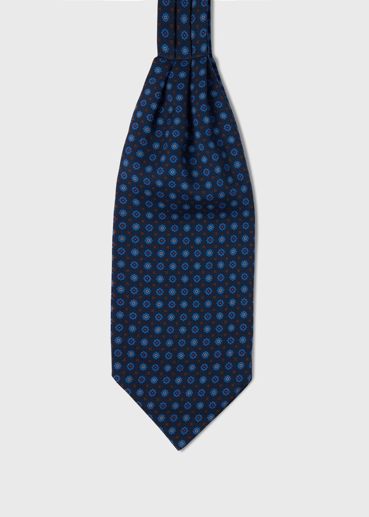 Foulard Silk Ascot Burgundy - Paul Stuart