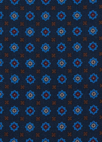 Foulard Silk Ascot Burgundy - Paul Stuart