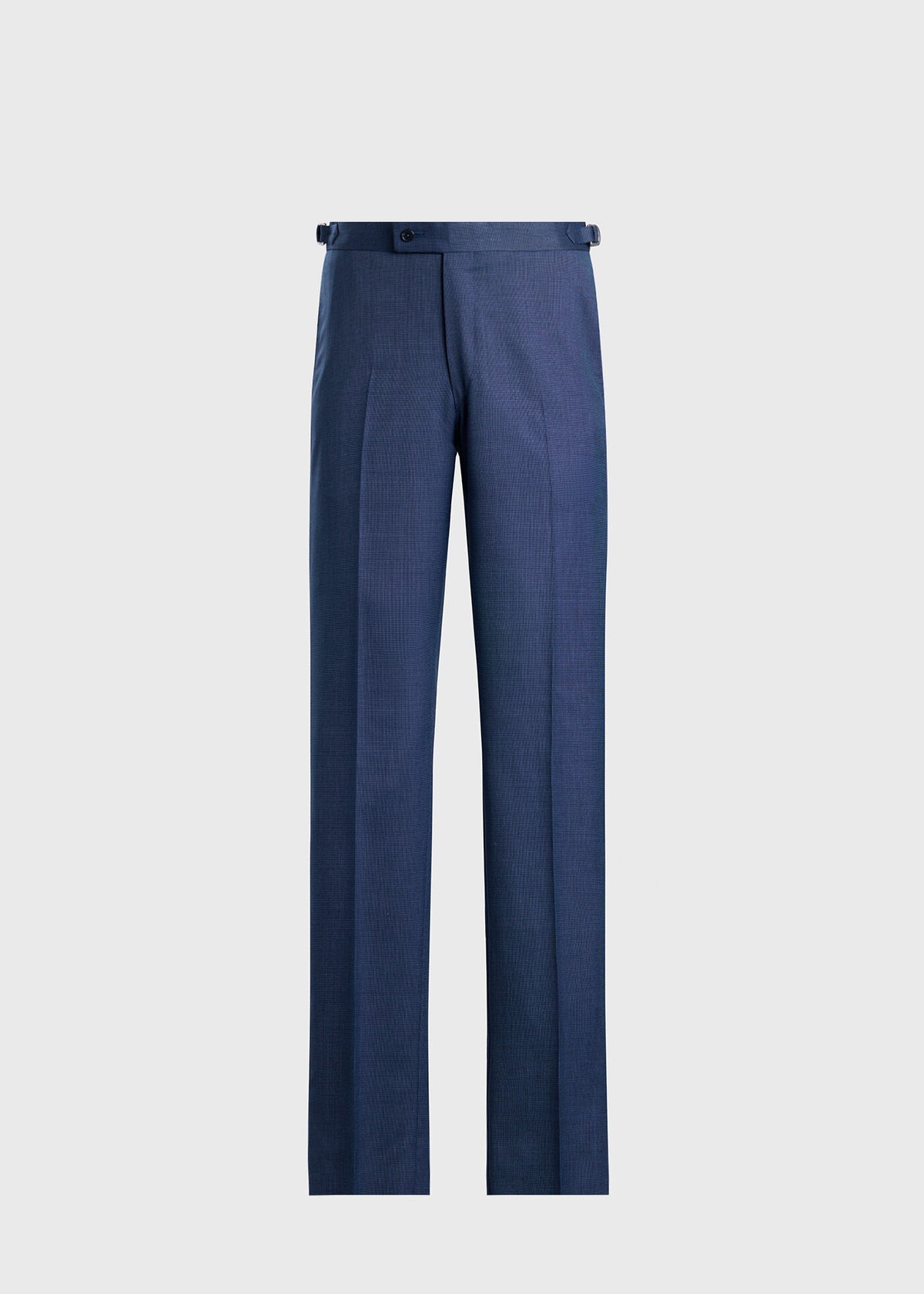 Super 120s Pindot Wool Andrew Suit Blue - Paul Stuart