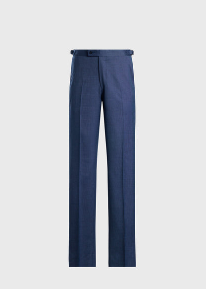 Super 120s Pindot Wool Andrew Suit Blue - Paul Stuart