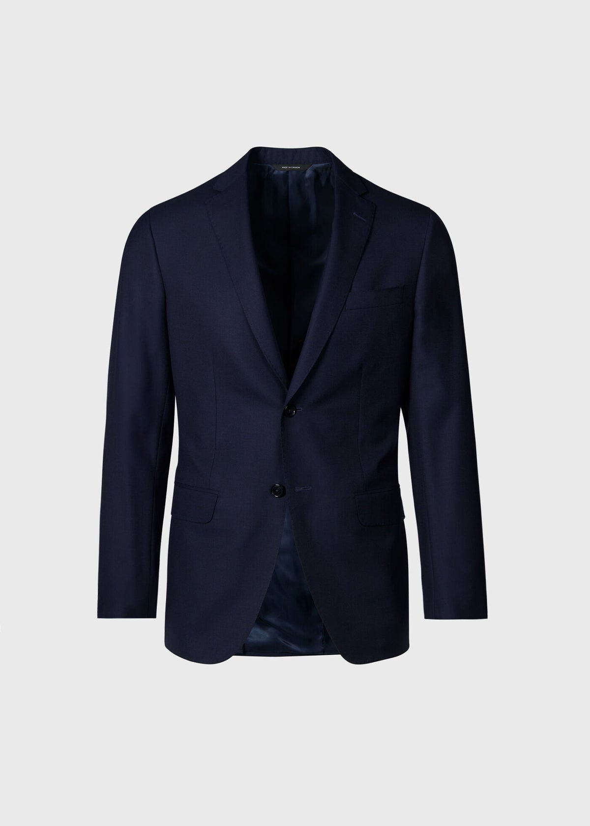 Super 150s Wool Drake Suit Navy - Paul Stuart