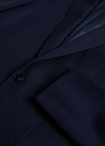 Super 150s Wool Drake Suit Navy - Paul Stuart