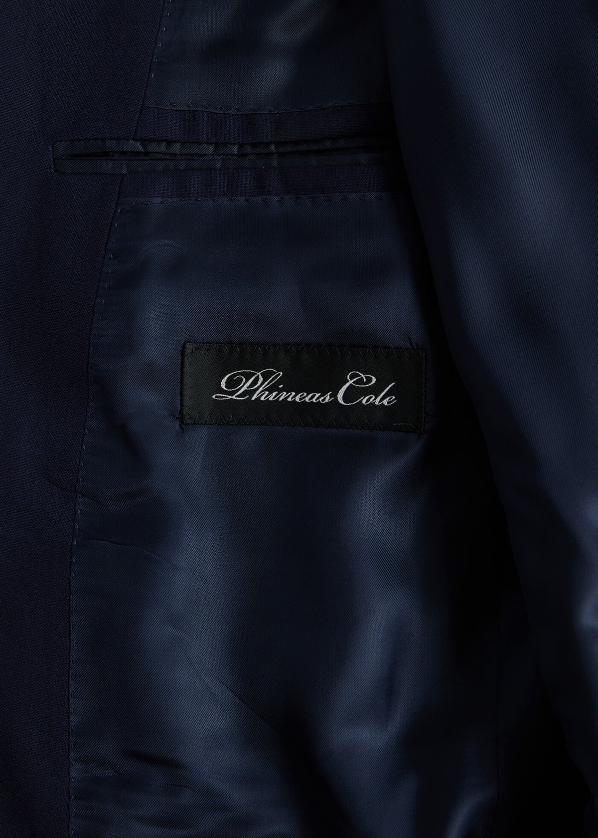 Super 150s Wool Drake Suit Navy - Paul Stuart