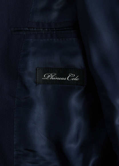 Super 150s Wool Drake Suit Navy - Paul Stuart