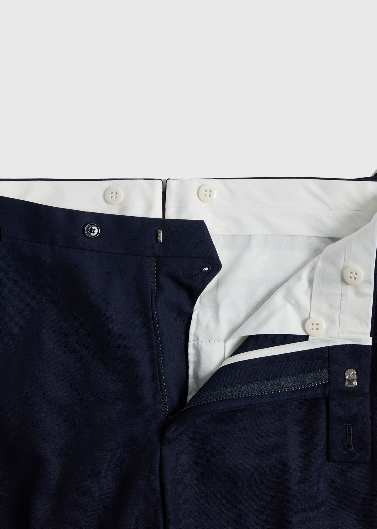 Super 150s Wool Drake Suit Navy - Paul Stuart
