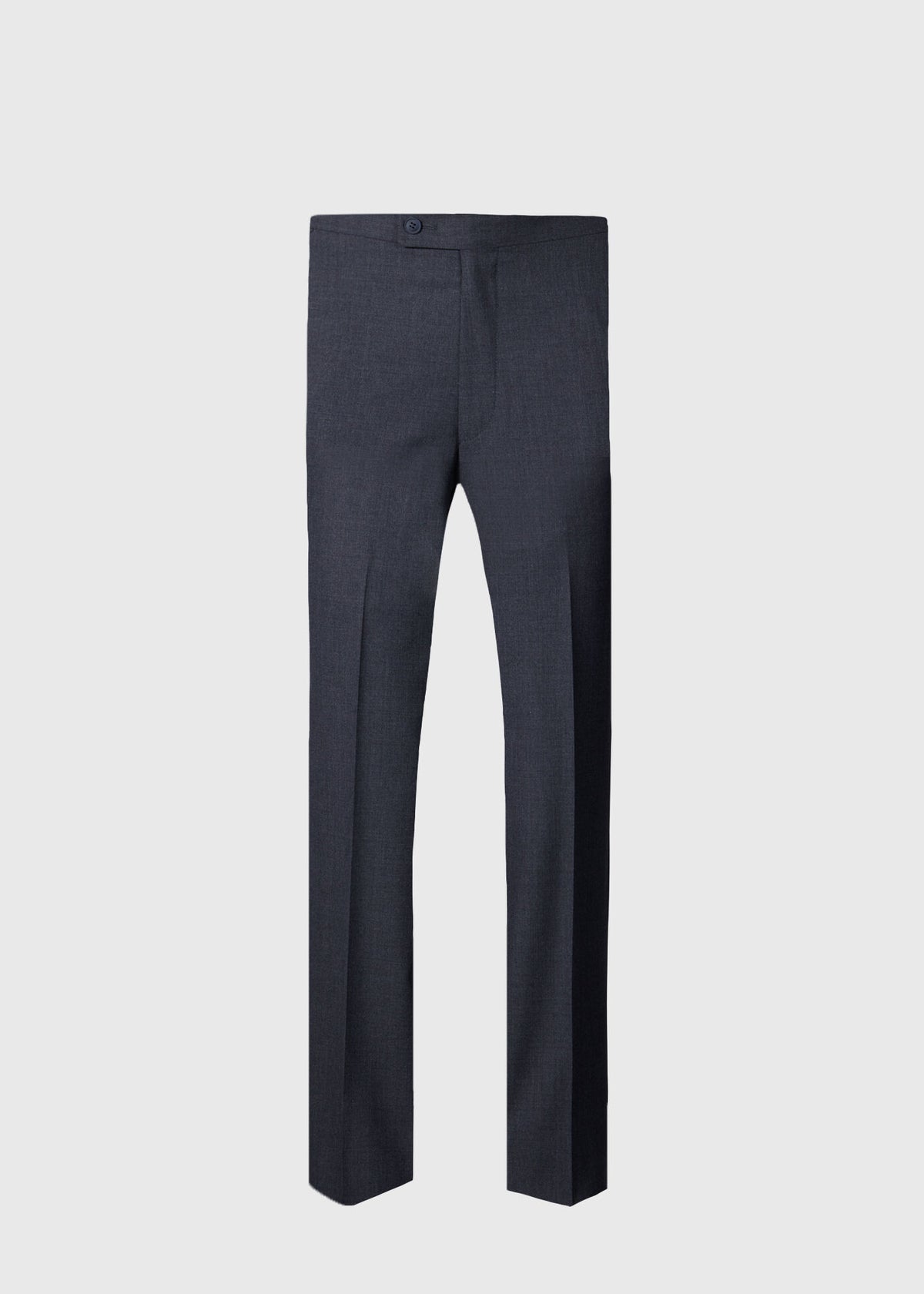 Super 150s Wool Drake Suit Mid Grey - Paul Stuart