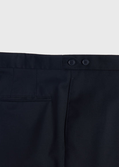 Super 110s Wool Suit Black - Paul Stuart