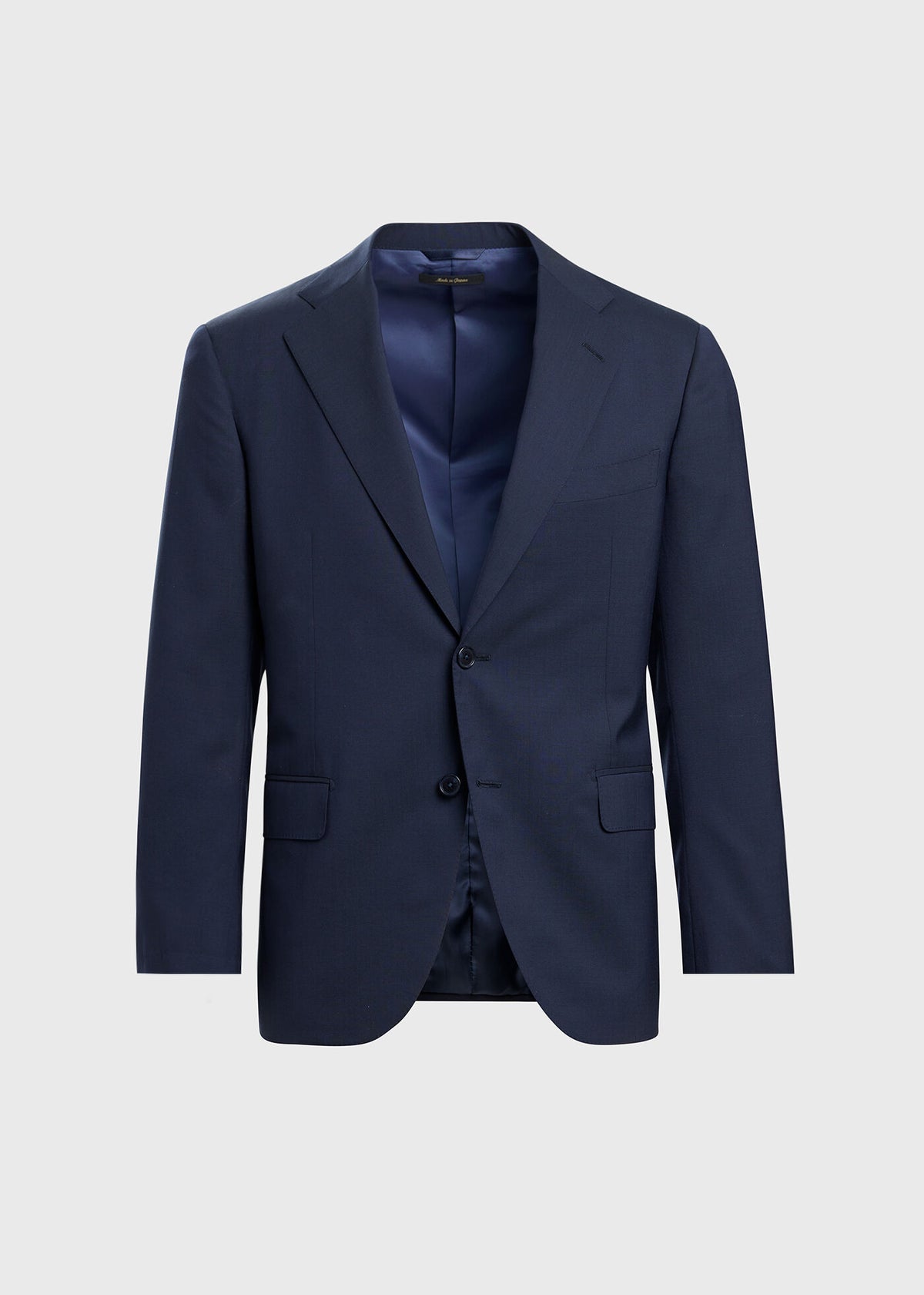 All Year Super 120s Wool Suit Navy - Paul Stuart