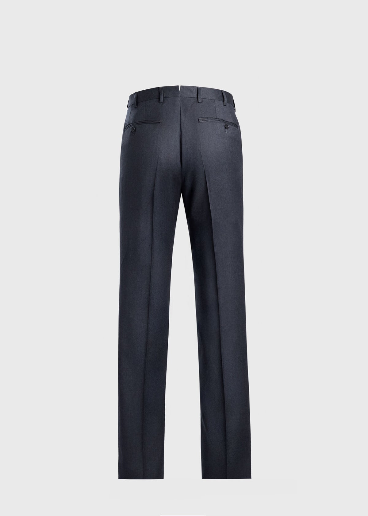 All Year Wool Double Breasted Suit Grey - Paul Stuart