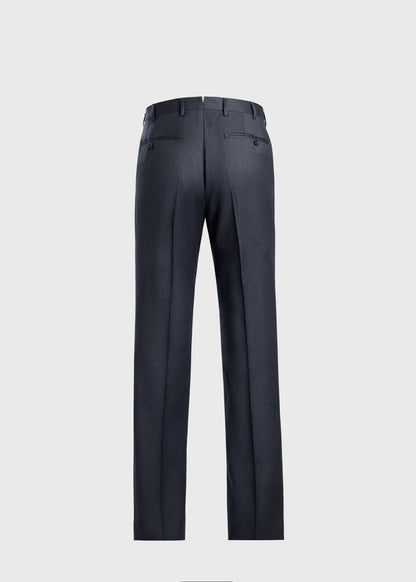 All Year Wool Double Breasted Suit Grey - Paul Stuart