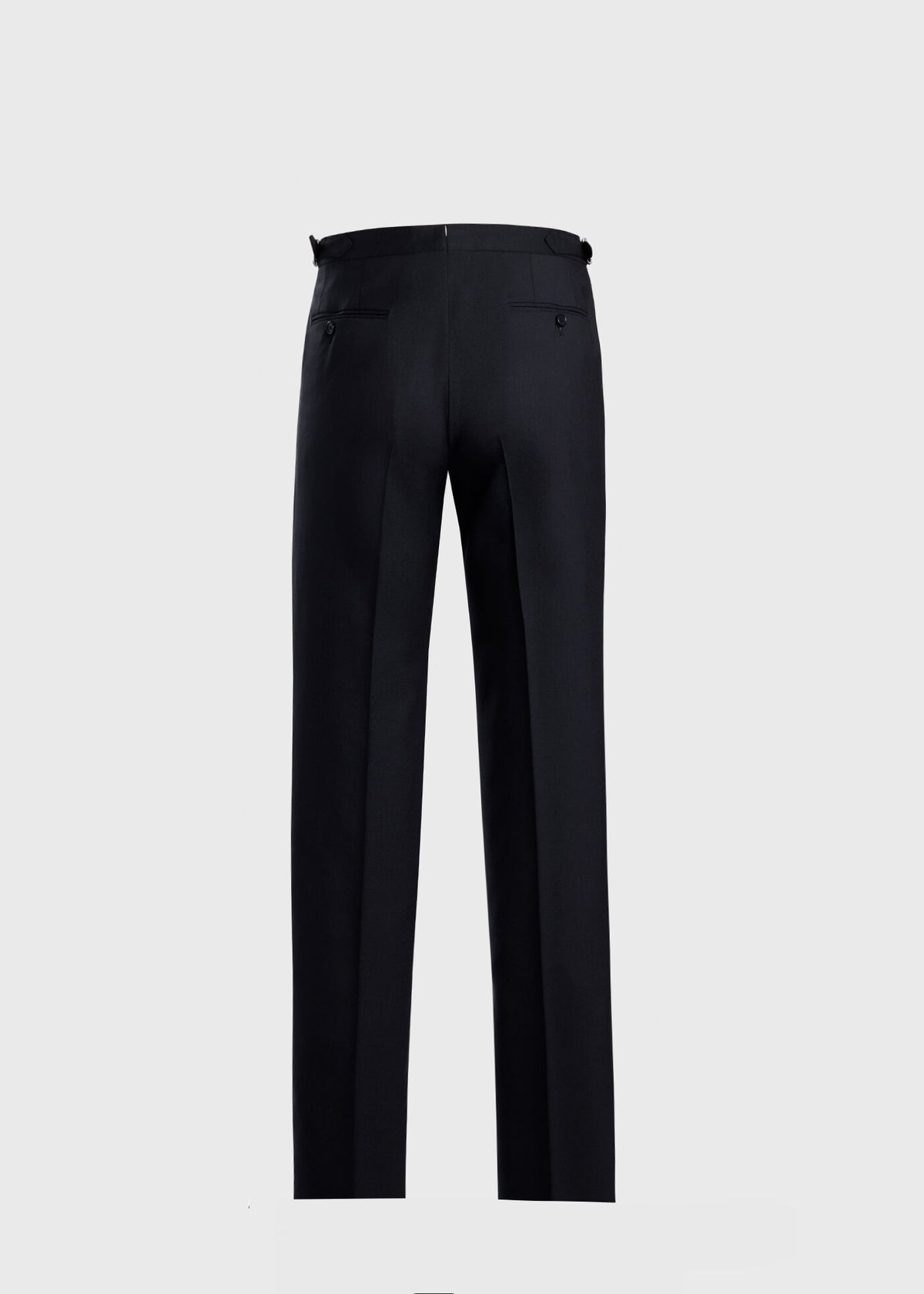 All Year Wool Double Breasted Suit Black - Paul Stuart