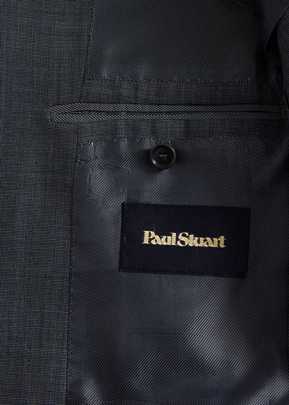 All Year Wool Pindot Suit Grey - Paul Stuart