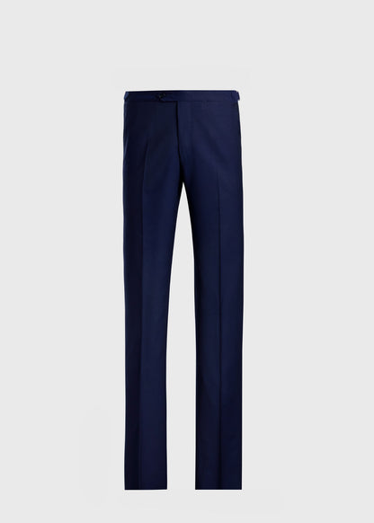 Super 130s Wool Double Breasted Suit Navy - Paul Stuart