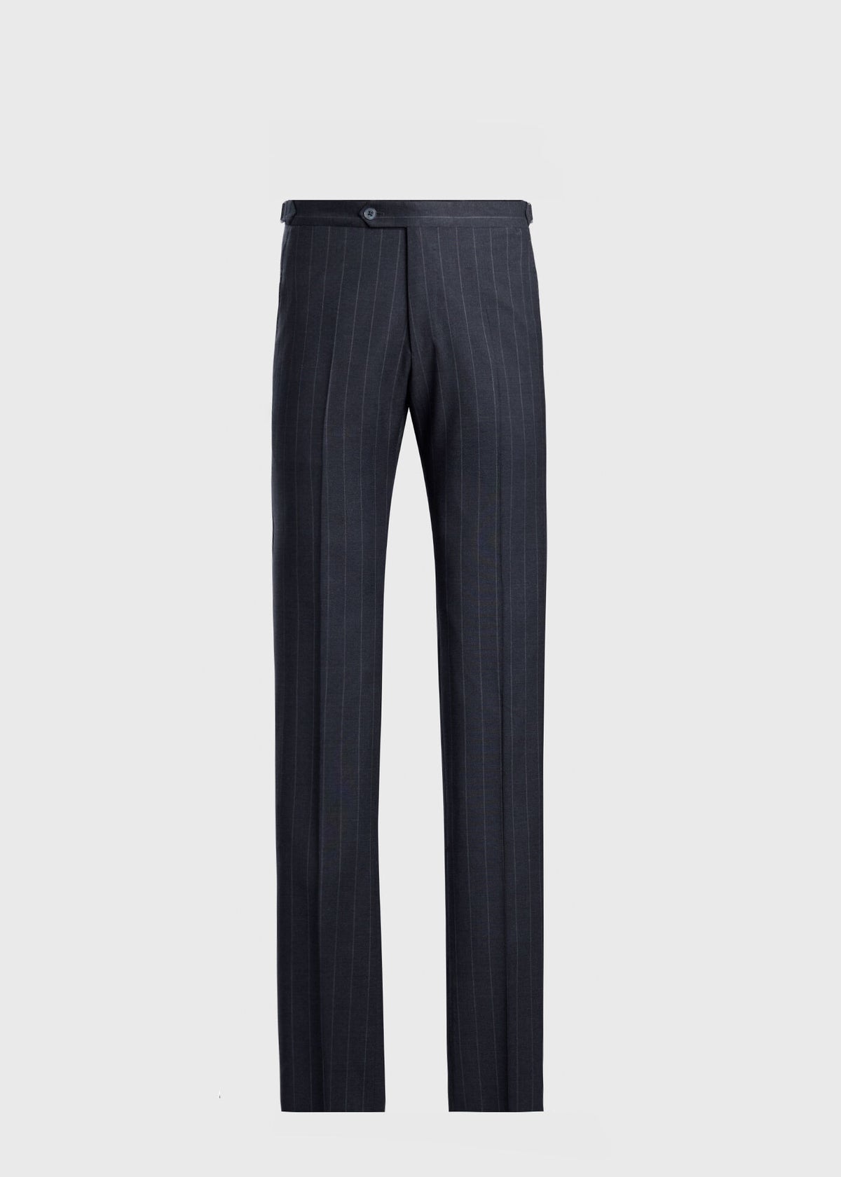 All Year Wool Stripe Suit Grey - Paul Stuart