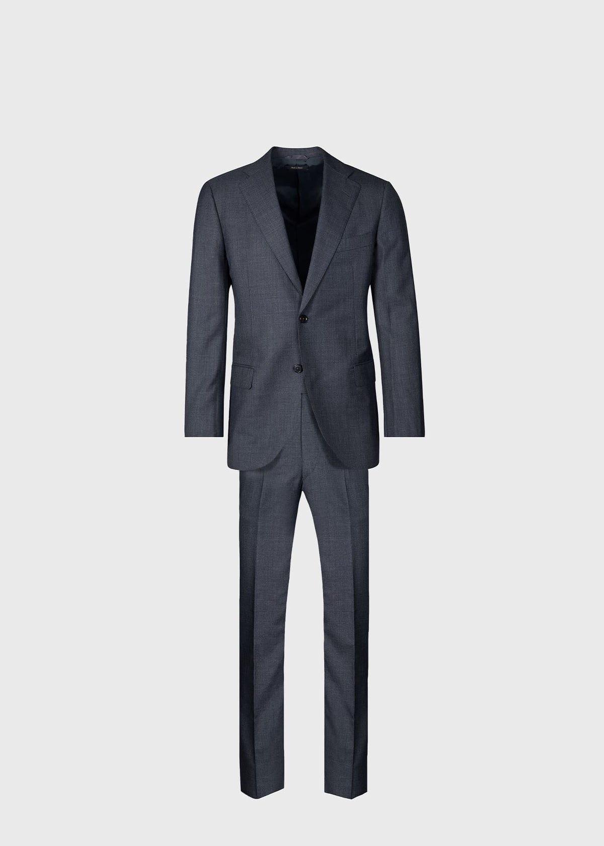 Grey Super 110s Wool Suit Grey - Paul Stuart