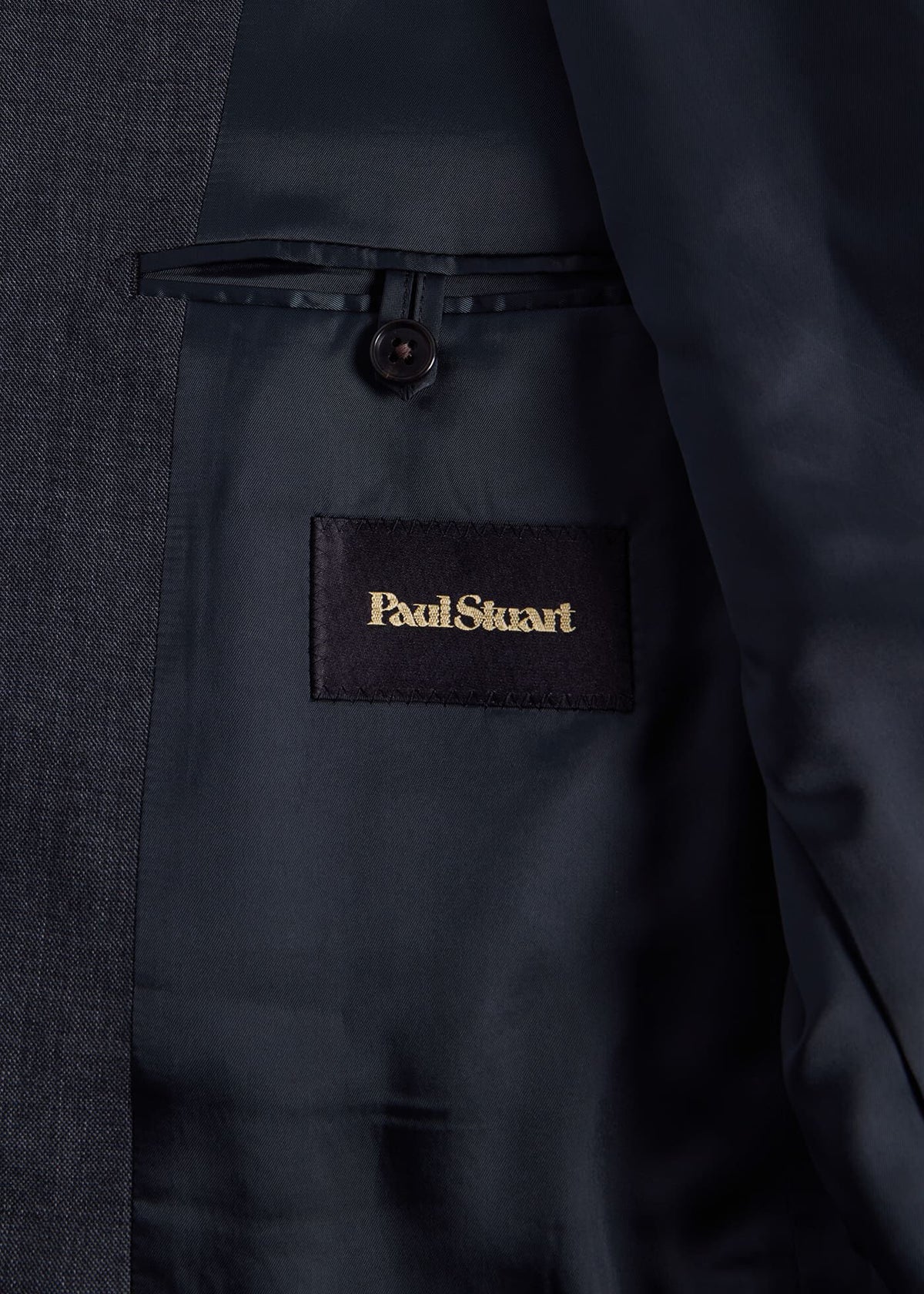 Grey Super 110s Wool Suit Grey - Paul Stuart