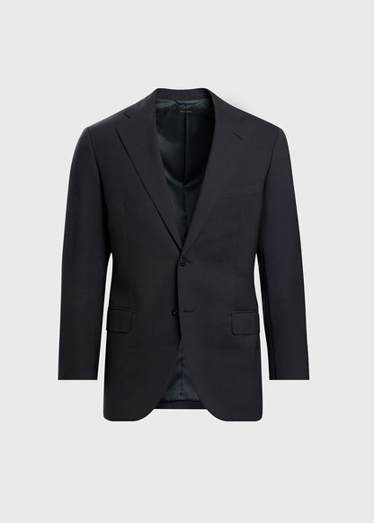 Super 120s Lightweight Wool Suit Charcoal - Paul Stuart