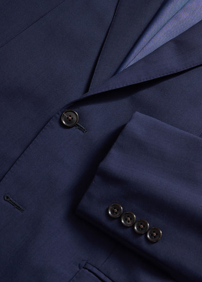 Super 120s Lightweight Wool Suit Charcoal - Paul Stuart