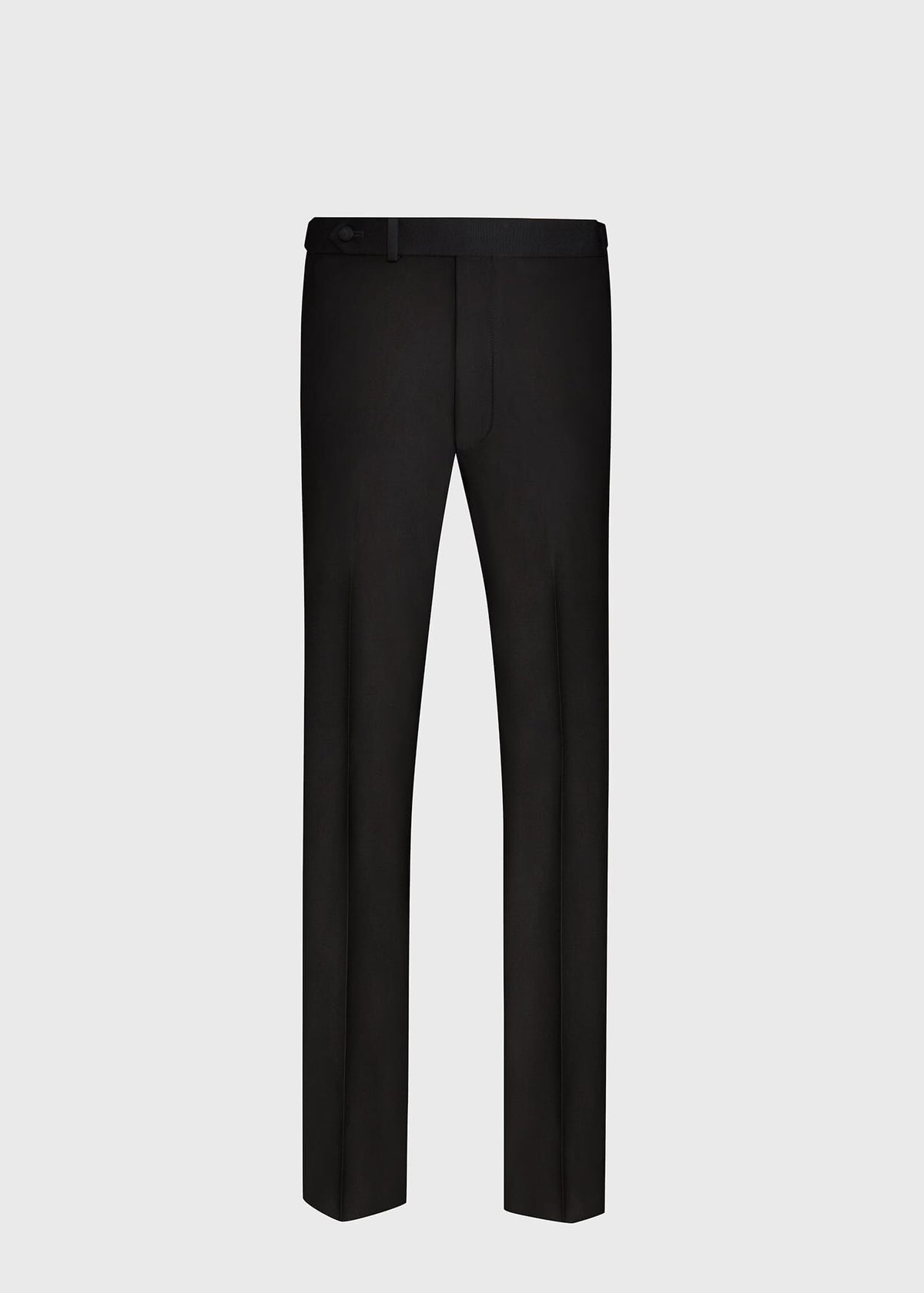 Super 120s Wool Paul Tuxedo Black - Paul Stuart