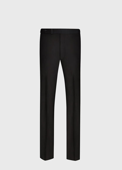 Super 120s Wool Paul Tuxedo Black - Paul Stuart