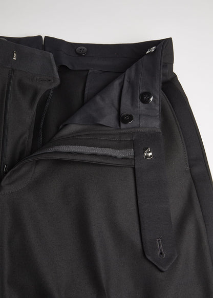 Super 120s Wool Paul Tuxedo Black - Paul Stuart
