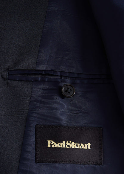 All Year Wool Shawl Collar Tuxedo Navy - Paul Stuart