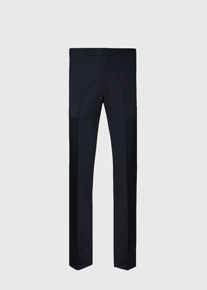 Wool Tuxedo with Satin Notch Lapel Black - Paul Stuart