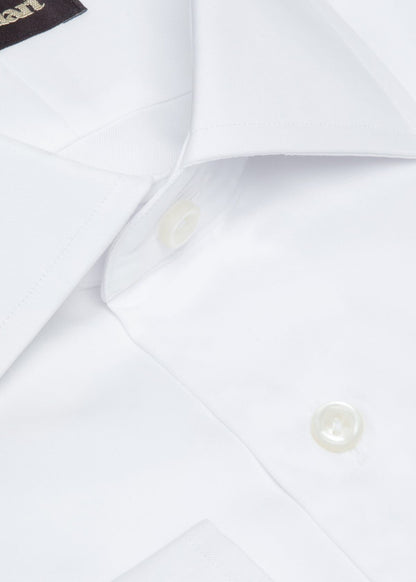 The Traveler Dress Shirt White - Paul Stuart