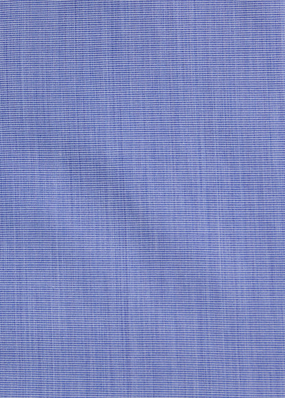 Cotton End on End Dress Shirt Blue - Paul Stuart