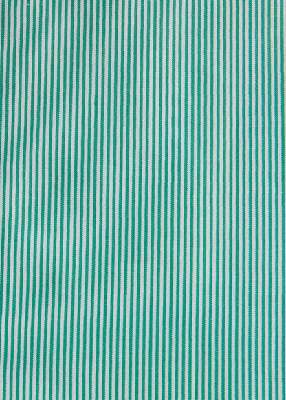 Narrow Stripe Dress Shirt Green - Paul Stuart