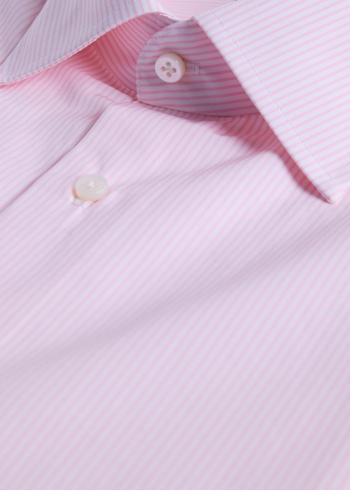 Handmade Bengal Stripe Dress shirt Pink - Paul Stuart