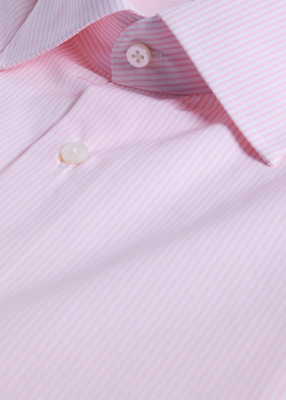 Handmade Bengal Stripe Dress shirt Pink - Paul Stuart