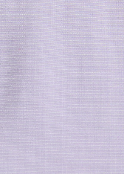 Contrast Collar Cotton Dress Shirt Lilac - Paul Stuart