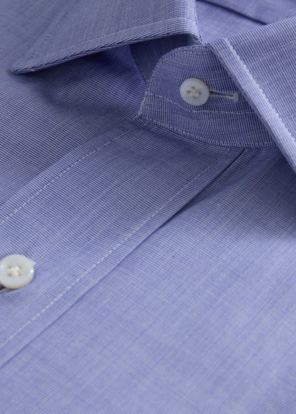 Cotton Dress Shirt Blue - Paul Stuart