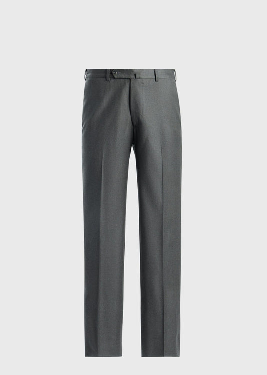 Wool Flannel Trouser Sage - Paul Stuart