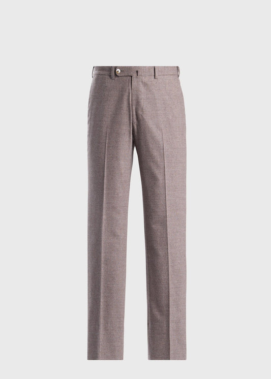 Flannel Dress Trouser Light Grey - Paul Stuart