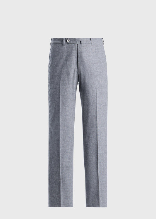 Flannel Dress Trouser Light Grey - Paul Stuart