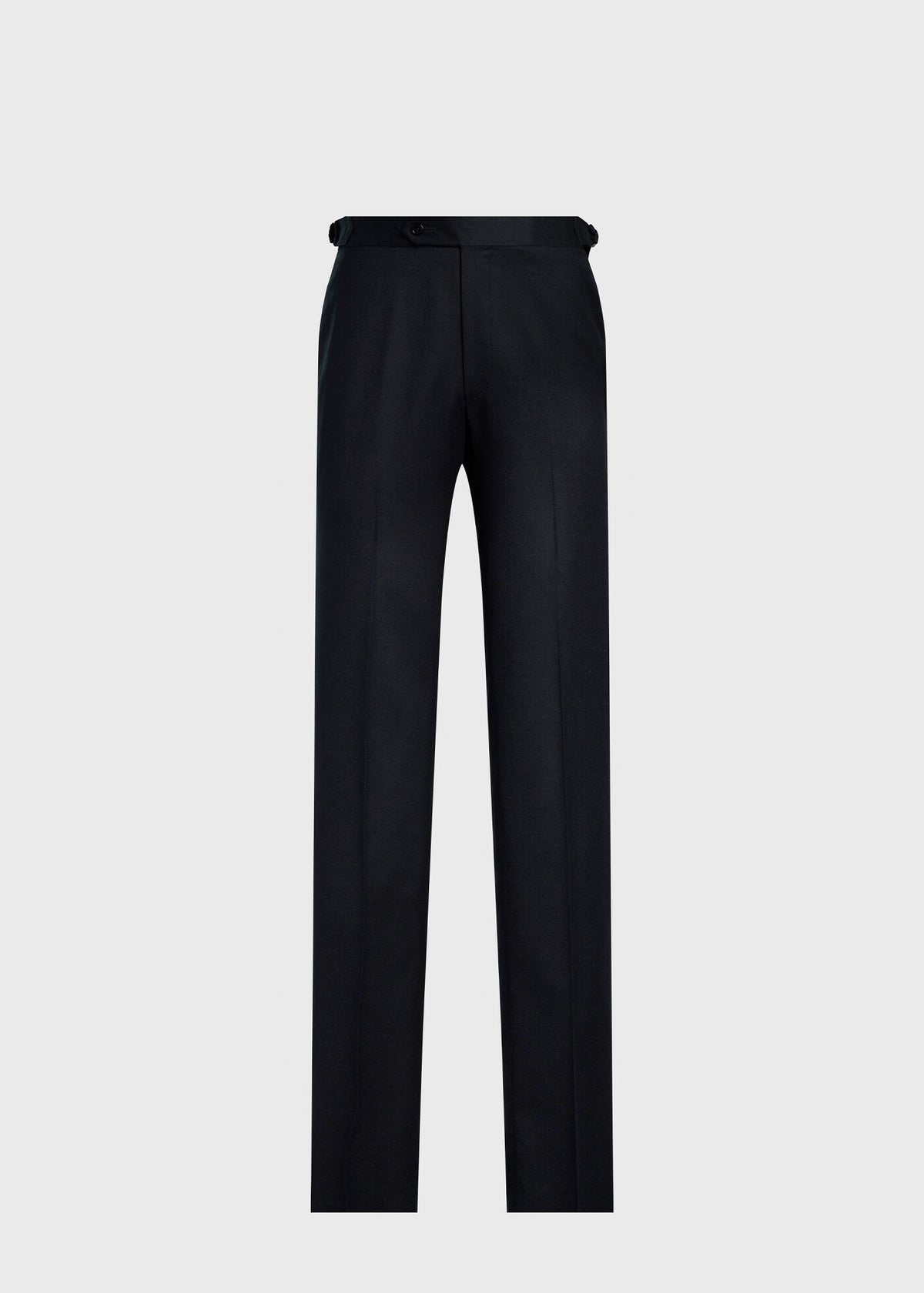 Flannel Dress Trouser Black - Paul Stuart