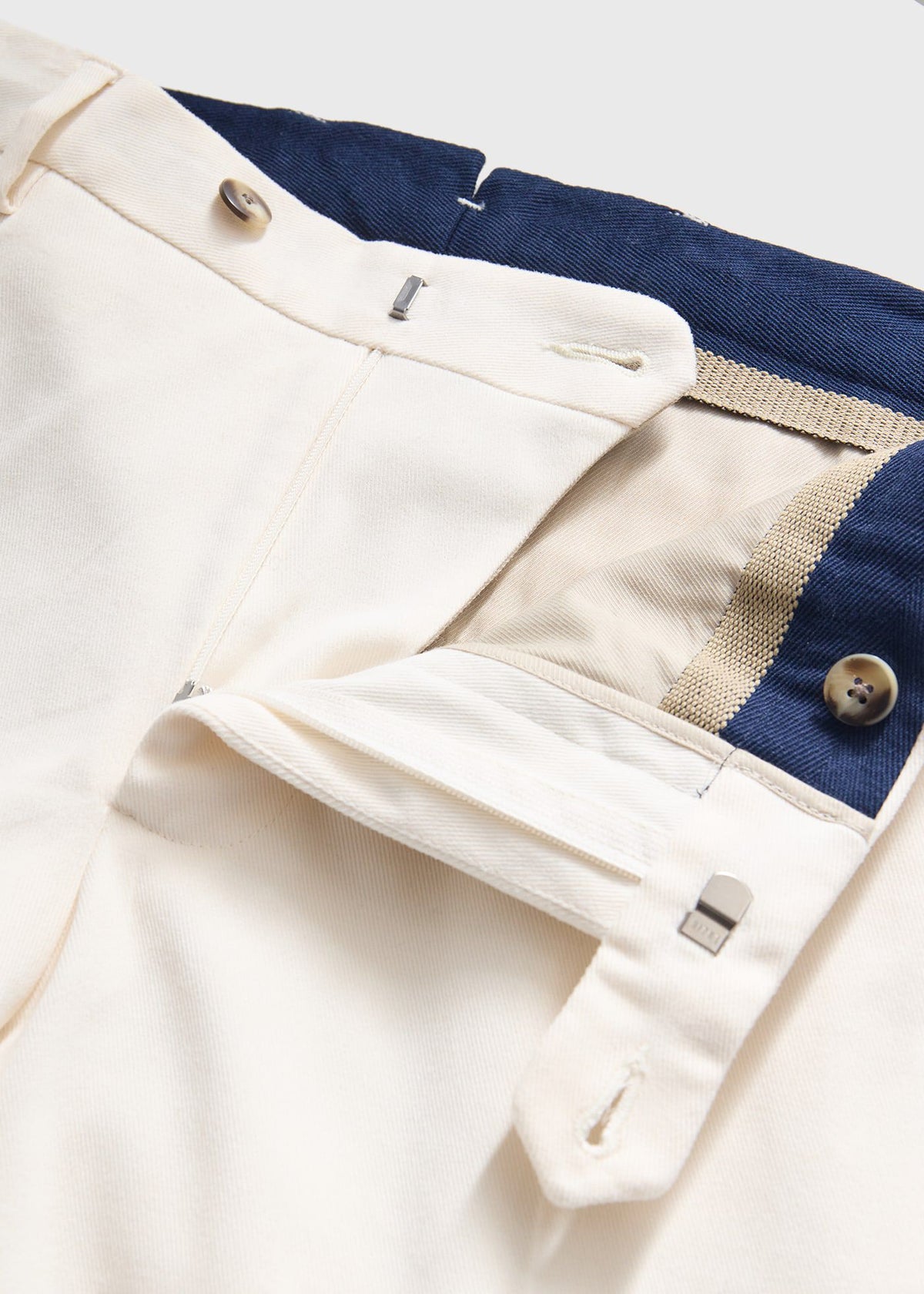 Brushed Cotton Trouser Copper - Paul Stuart