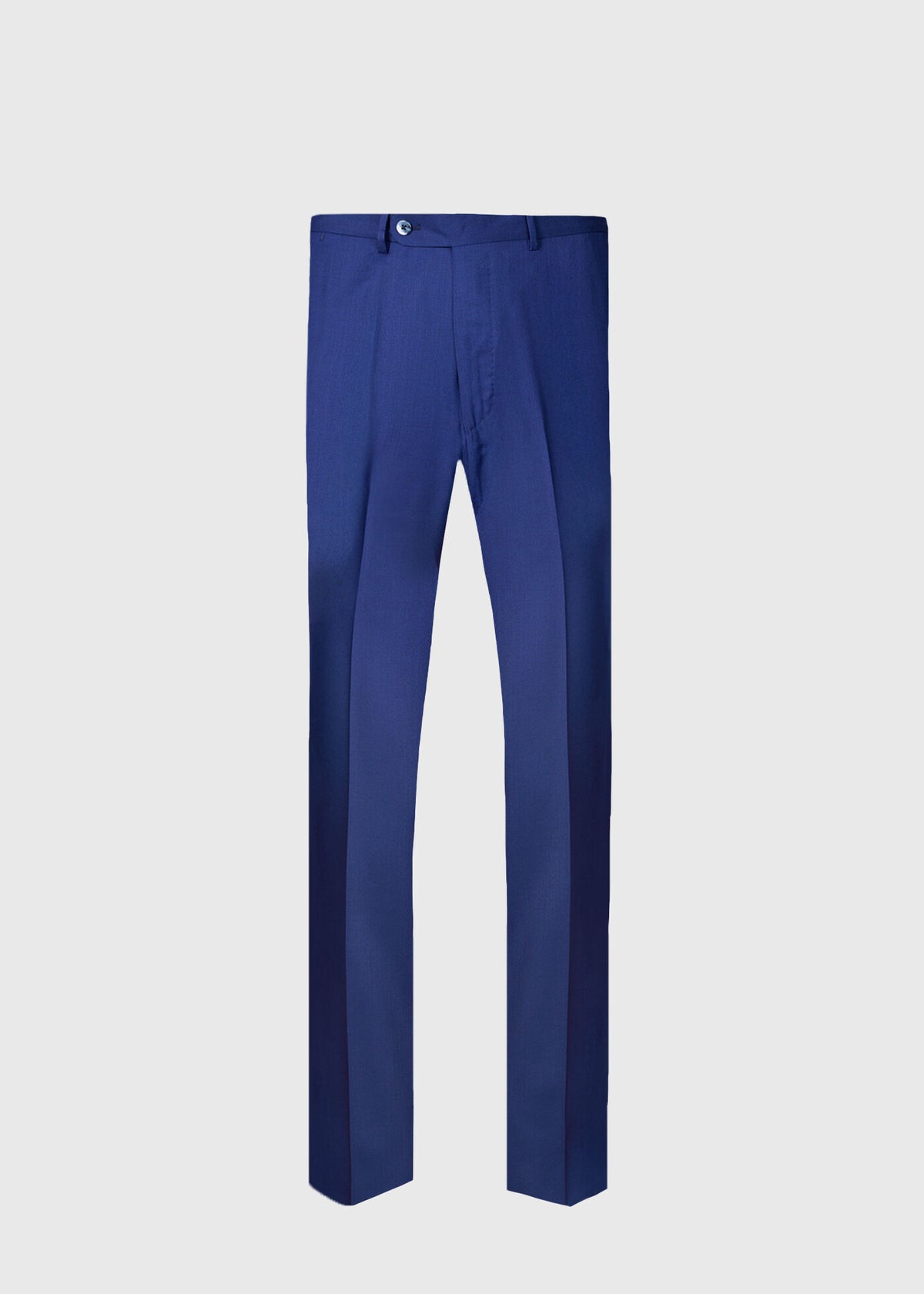 Wool & Silk Dress Trouser Mid Grey - Paul Stuart